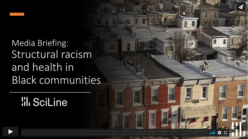 Media Briefing: Structural racism and health in Black communities