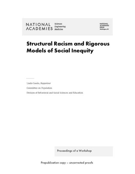 Margaret Hicken, Lewis Miles, Haile,Solome, Private: Esposito, Michael Hughes. 2021. Linking History to Contemporary State-Sanctioned Slow Violence through Cultural and Structural Racism. The ANNALS of the American Academy of Political and Social Science 694(1):48-58. 