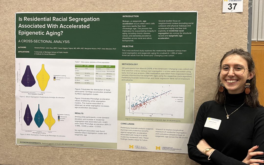 Poster: Is Residential Racial Segregation Associated with Accelerated Epigenetic Aging?